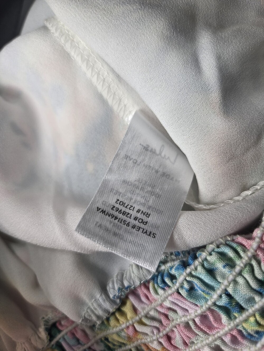 NWT Lulus Blooming Mood Sage Floral Print Smocked Wide Leg Pants Size XS - Picture 10 of 16
